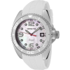 Invicta Women's 0481 Angel Collection Stainless Steel White Polyurethane Strap Watch - Zegarki - $99.95  ~ 85.85€