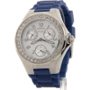 Invicta Women's 1641 Angel Collection Polished Steel Crystal Bezel Navy Blue Polyurethane Watch - 手表 - $59.95  ~ ¥401.69