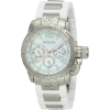 Invicta Women's 1696 Corduba Mother-Of-Pearl Dial White Polyurethane and Stainless Steel Watch - Zegarki - $152.60  ~ 131.07€
