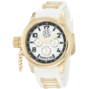 Invicta Women's 1815 Russian Diver White Mother-Of-Pearl Dial White Polyurethane Watch - Watches - $125.00 