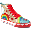 Irregular Choice Rainbow Sneakers - Superge - 
