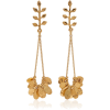 Isabel Marant Brass Chain Drop Earrings - Naušnice - 