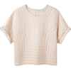 Isabel Marant Landers Quilted Silk top - Shirts - kurz - 
