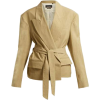 Isabel Marant's khaki-brown jacket - Trajes - 