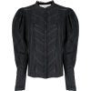Isabel Marant Étoile striped gigot-sleev - Long sleeves shirts - 