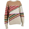 Issey Miyake 1980s Intarsia wool jumper - Puloverji - 