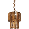 Italian Modern Rattan lighting 1960s - Свет - 