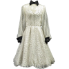 JACQUES FATH  50s black & white vintage - Dresses - 