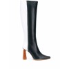 JACQUEMUS cone heel knee-high boots - ブーツ - $952.00  ~ ¥107,146