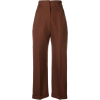 JACQUEMUS cropped trousers with high wai - Pantalones Capri - 
