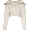 JACQUEMUS ivory neutral sweater - Pullovers - 