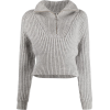 JACQUEMUS light grey sweater - Pullovers - 
