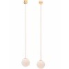 JACQUEMUS pink spherical drop earrings - Uhani - $282.00  ~ 242.21€
