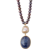 JADE JAGGER  18kt gold, sapphire & pearl - ネックレス - 