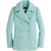 J Crew Mint Green Pea Coat - アウター - 