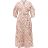 JIL SANDER Belted floral fil-coupé jacqu - sukienki - 