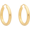 JIL SANDER  Logo-engraved hoop earrings - Naušnice - 