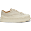 JIL SANDER Ribbed-sole handwoven-leather - Sneakers - 
