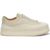 JIL SANDER Ribbed-sole handwoven-leather - Superge - 