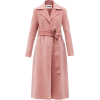 JIL SANDER Waist-tie garment-dyed cashme - Jacket - coats - 