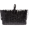 JIL SANDER Woven-leather basket bag - ハンドバッグ - 