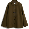JIL SANDER brown jacket - Jacket - coats - 