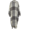 JIL SANDER fringe wool coat - Jaquetas e casacos - 