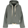 JIL SANDER grey hoodie - Pullovers - 