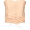 JIL SANDER peach blush bustier - Camisas sem manga - 