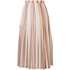 JIL SANDER two-toned pleated skirt - Suknje - 