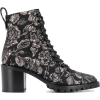 JIMMY CHOO Cruz 65mm embroidered combat - Boots - 