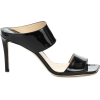 JIMMY CHOO Hira 85 patent leather sandal - Sandalen - 