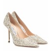 JIMMY CHOO Love 100 glitter pumps - Klasične cipele - £520.00  ~ 4.346,44kn