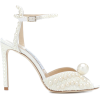 JIMMY CHOO Sacora 100 embellished sandal - 凉鞋 - 