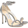 JIMMY CHOO Shiloh 100 embellished glitte - Sandals - 1,090.00€  ~ $1,269.09