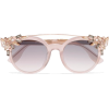 JIMMY CHOO embellished sunglasses - 墨镜 - 