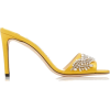 JIMMY CHOO yellow crystal embellished - Sandale - 
