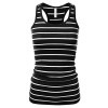 JJ Perfection Women's Casual Essential Solid Racerback Tank Top - Camicie (corte) - $3.29  ~ 2.83€