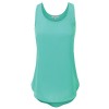 JJ Perfection Women's Plain Sleeveless Scoop Neck Woven Tank Top - Koszule - krótkie - $9.99  ~ 8.58€