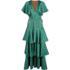 JOHANNA ORTIZ Tiered printed maxi dress - Kleider - 