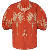 JOHANNA ORTIZ orange hawaiian shirt - Srajce - kratke - 