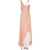 JONATHAN SIMKHAI stripe ruffle dress - ワンピース・ドレス - 