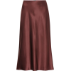 JOSEPH Frances silk-satin midi skirt - Skirts - 