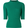JOSEPH ribbed knit top - Пуловер - 