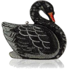 JUDITH LEIBER black swan crystal clutch - Torby z klamrą - 