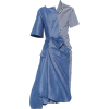 JUNYA WATANABE Cotton-blend midi dress - sukienki - 