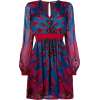 JUST CAVALLI embroidered long-sleeve dre - Kleider - 