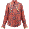 JW ANDERSON Layered-collar paisley-print - Košulje - duge - 