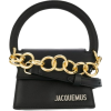 Jacquemus black chain mini-bag - ハンドバッグ - 