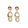 Jagger Earrings Gold - Orecchine - 